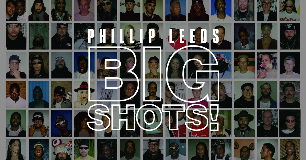 BIG SHOTS! — A Living Archive of Instant Portraiture by Phillip Leeds